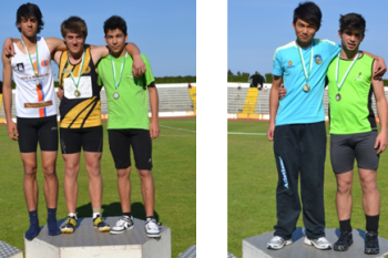 Atlético da Póvoa com dois pódios no Olímpico Jovem